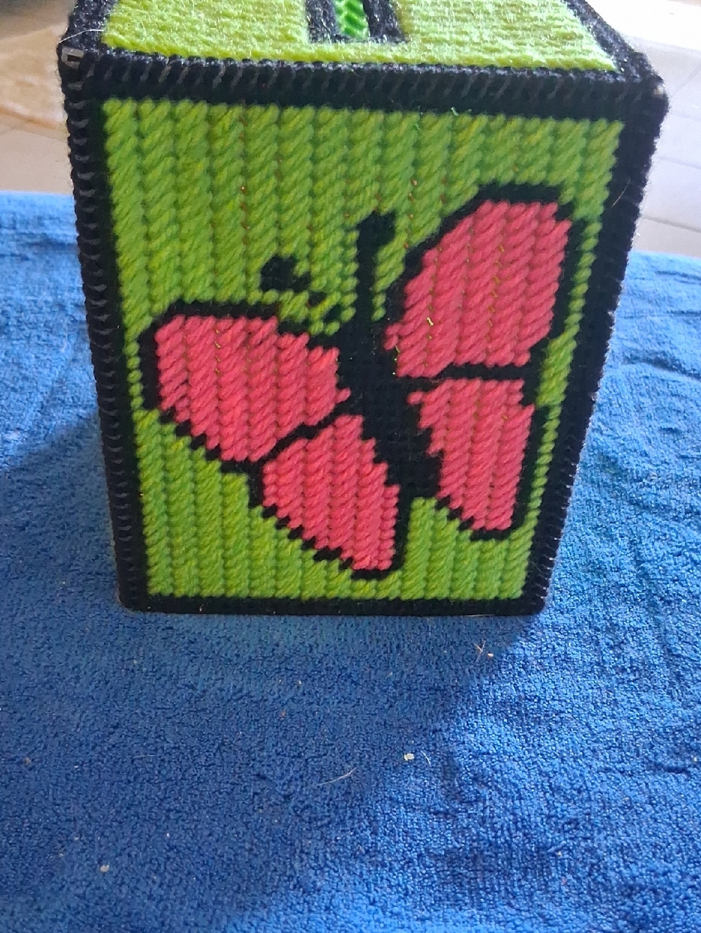 Butterfly Tissue Box Cover - Picture 5 of 5
